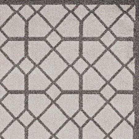 Palacedesigns 39 x 59 in. Ivory or Grey Polypropylene Rug PA3672955